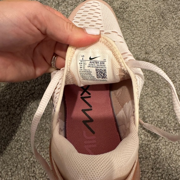 Nike Women's Blush Air Max 270 Sneakers - Picture 4 of 4